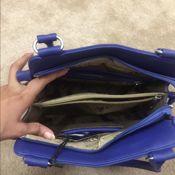 Blue handbag - Picture 2 of 2